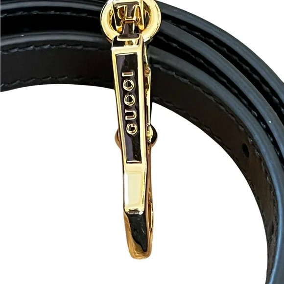 COPY - Gucci Black Leather Shoulder Bag Strap $450.00 - Picture 3 of 12